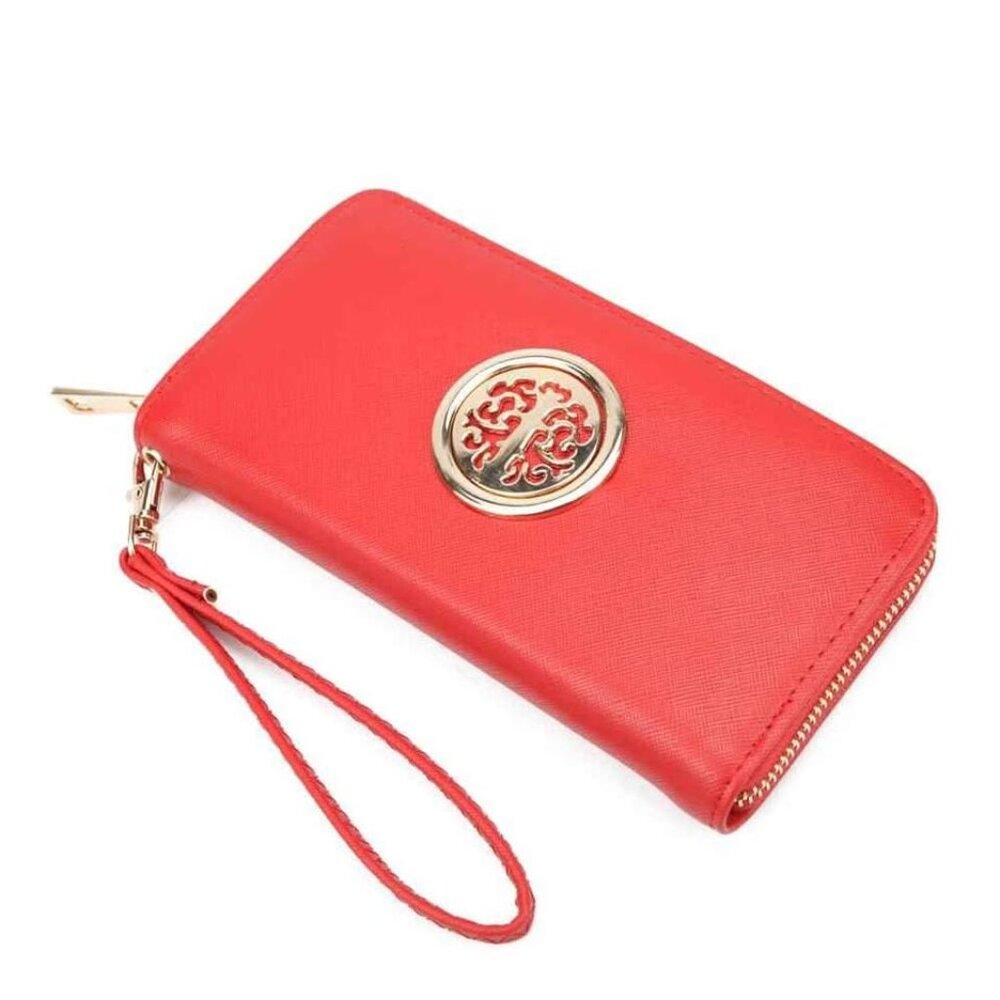 BRAND NEW Dasein red wallet/clutch purse